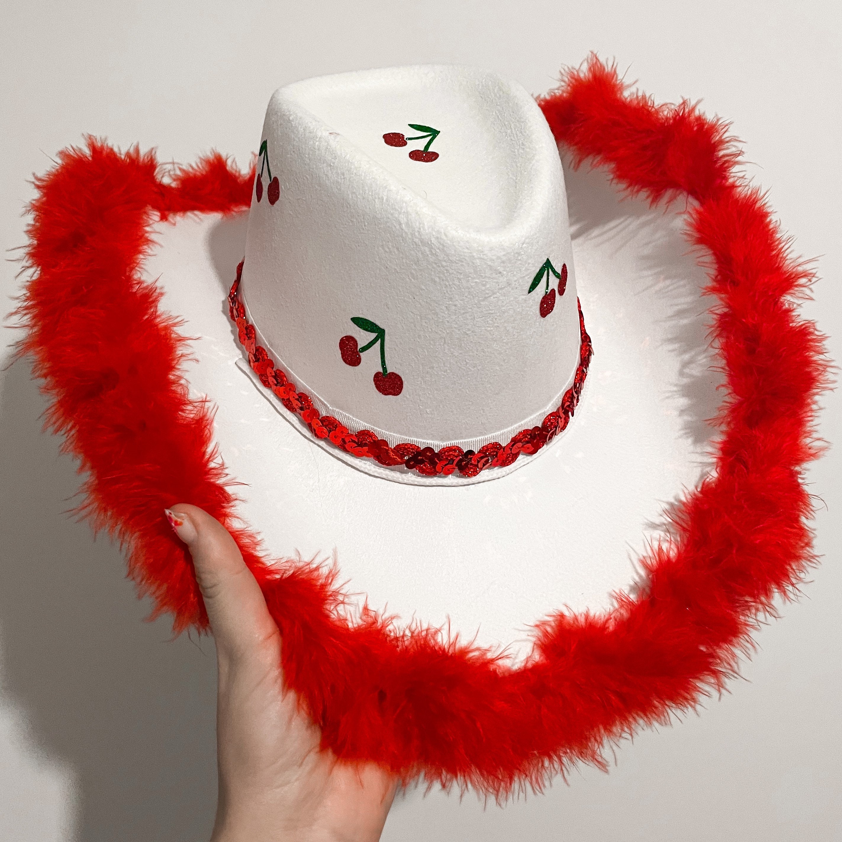 White cowboy cheap hat costume