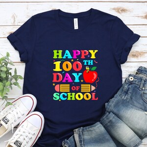 100 Days of School Shirt, 100 Day Shirts, 100th Day Of School Celebration, Student Shirt,Back to School Shirt, Gift For Teacher