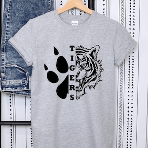 Tiger Head Shirt, Cute Louisiana Shirt, Tigers Game Day, Football,Baton Rouge Shirt, Fan Shirt ,Tailgate, Gameday Shirt
