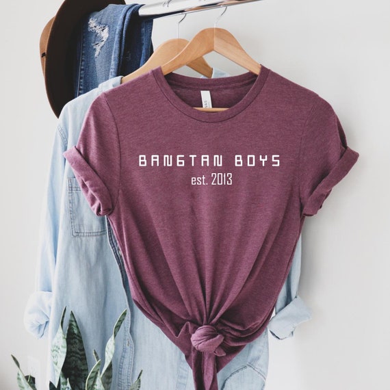 Bts Inspired Shirt Bangtan Boys Est 