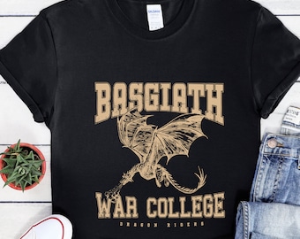 Basgiath War College T-shirt, Basgiath War College Sweatshirt,Fourth Wing Riders Quadrant Shirt, Violet Sorrengail Shirt, Bookish gift