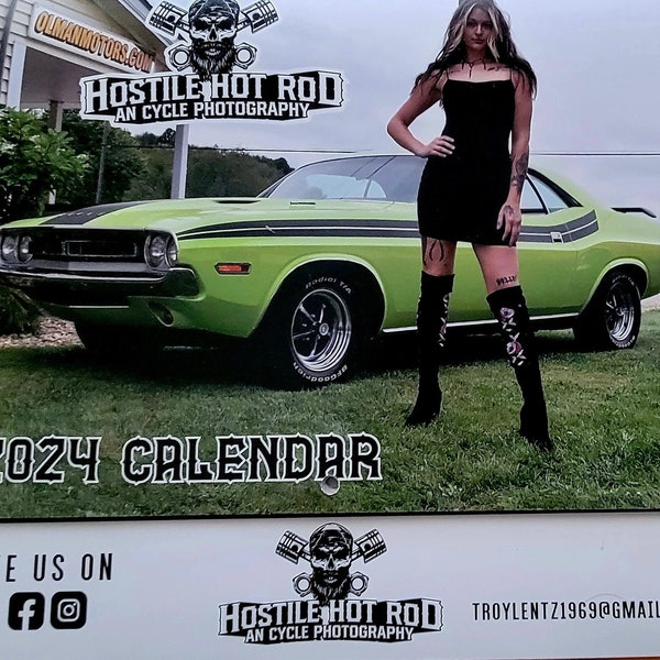 2024 CUSTOM CAR CALENDAR