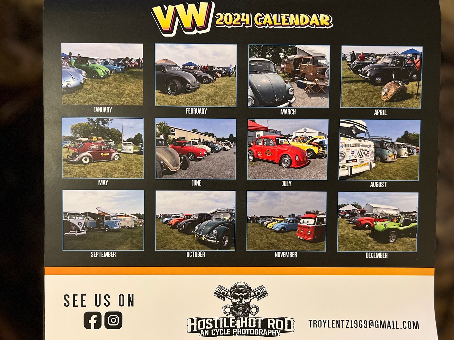 2024 VW CALENDARS Etsy