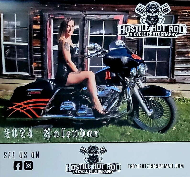 2024 MOTORCYCLE CALENDAR Etsy