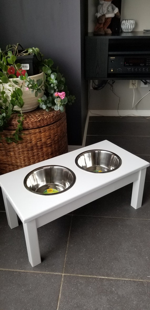 Dog Bowl Stand Large the Modern Farmhouse Dog Feeder Elevated Dog