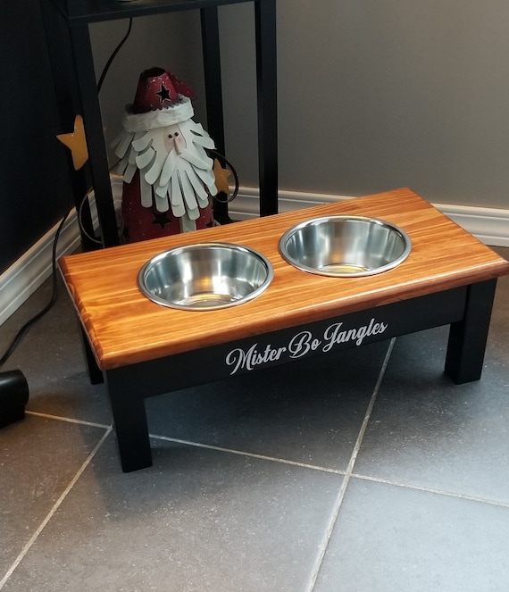 Dog Bowl Stand Large the Modern Farmhouse Dog Feeder Elevated Dog