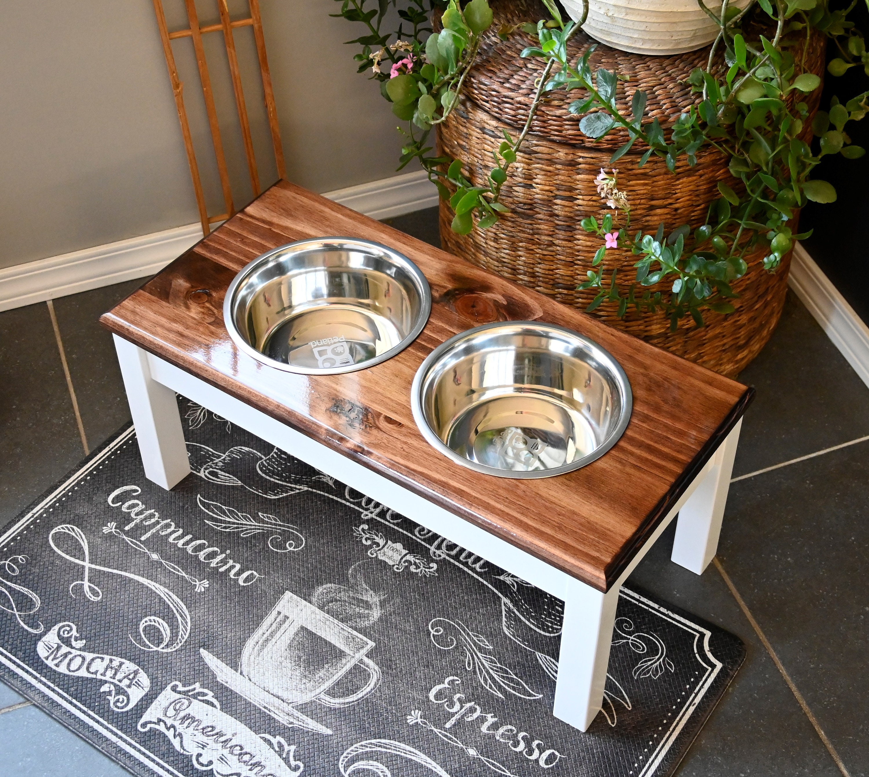 Dog top bowl memorial