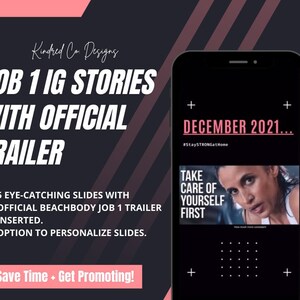 Beachbody Job 1 Trailer for IG Stories