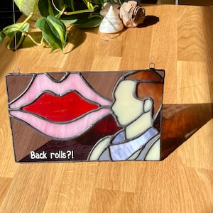 Alyssa Edwards Stained Glass Panel: Rupaul&#39;s Drag Race Pop Art