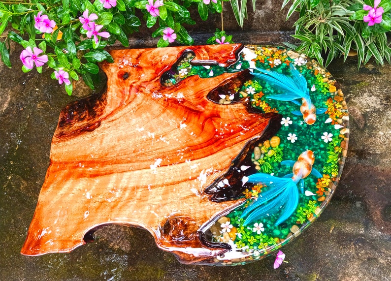 Epoxy Resin Koi Fish