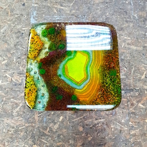 Terraces Landscape Resin Table, Unique Epoxy Resin Table, Epoxy Resin Coffee Table, Custom Epoxy Resin Table ,Lanscape Coffee Resin Table