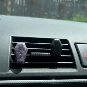 Crystal Coffin Car Vent Clips!