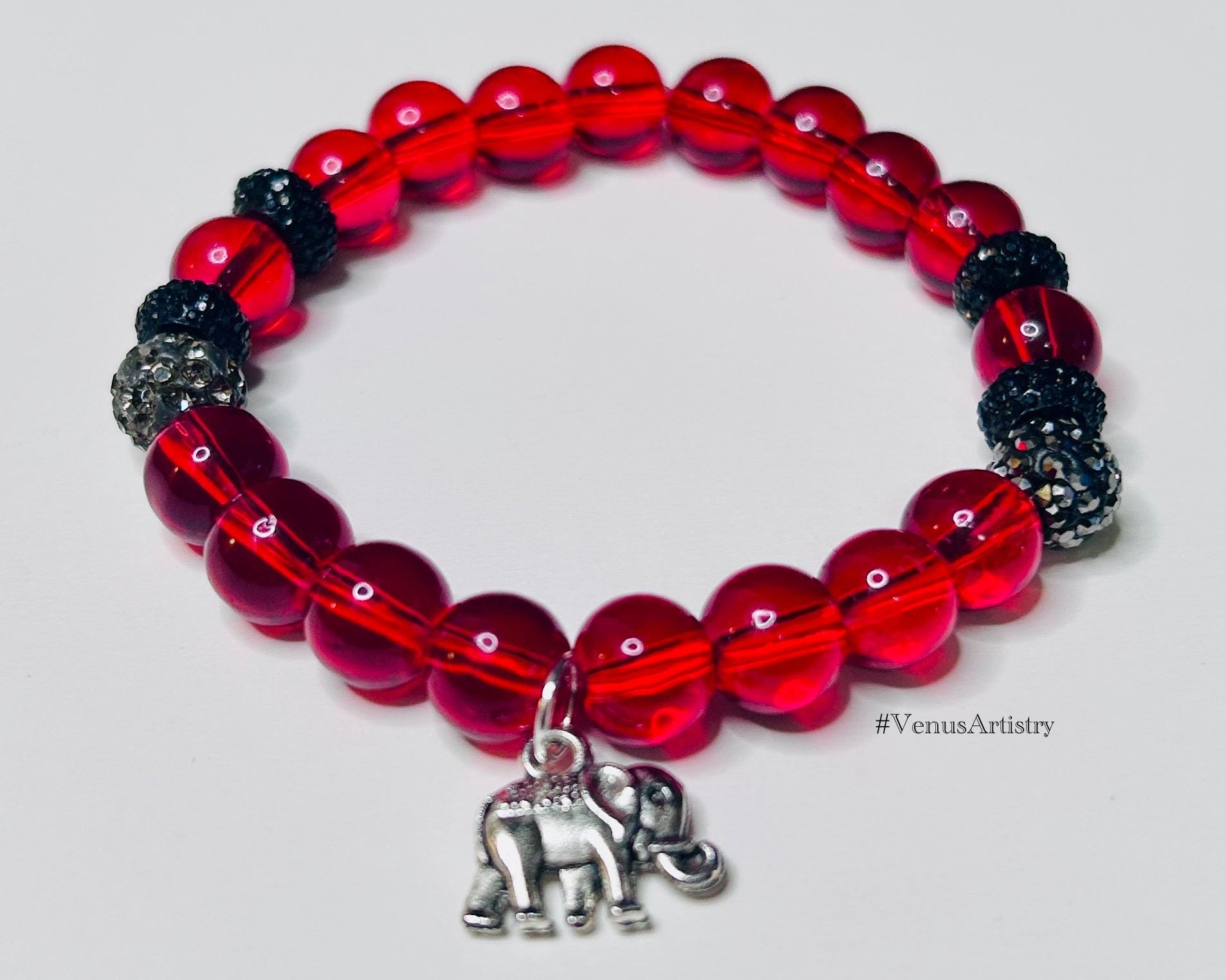 Delta Ruby Delta Ruby Red stretch-custome Gifts Gifts for Her Beaded Bracelets ...