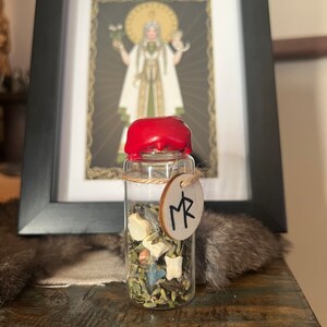 Norse Goddess Offerings Jar