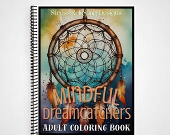 Mandalas - Spiral Bound Adult Coloring Book – 50 Pages | Thick Artist Paper | Stress Relief & Mindfulness Color therapy  |Gift for Adults