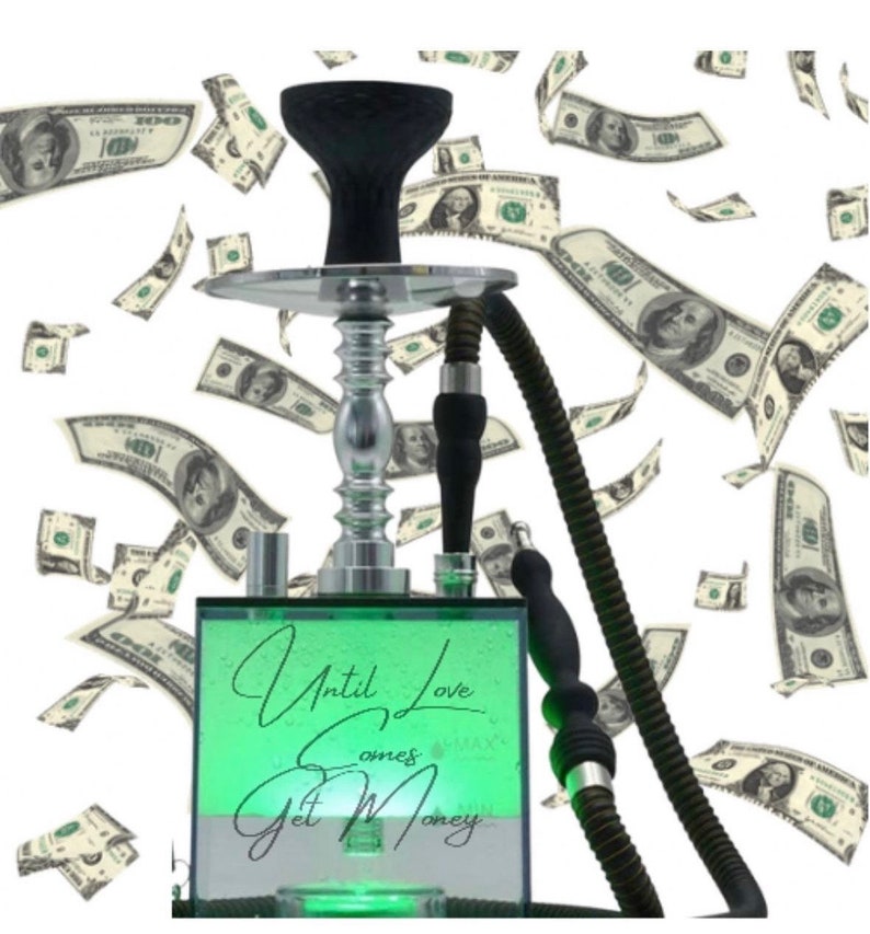 Color acrylic hookah