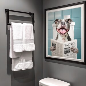 Dog portrait,pet portrait,bathroom poster,animal In bathtub,kids bathroom art,custom dog gift,personalized dog art,dog in bathtub print,dog mom gift,custom pet portrait,Custom pet print,funny pet portrait,dog in bathrobe