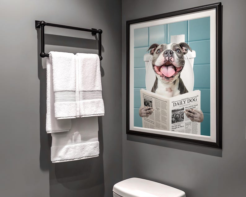Dog portrait,pet portrait,bathroom poster,animal In bathtub,kids bathroom art,custom dog gift,personalized dog art,dog in bathtub print,dog mom gift,custom pet portrait,Custom pet print,funny pet portrait,dog in bathrobe