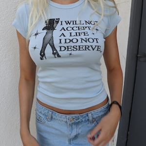 Camiseta para bebé de la película de terror de los años 80 Maxine, top corto con estampado gráfico, amante de las películas, fan del terror, Pearl Trendy