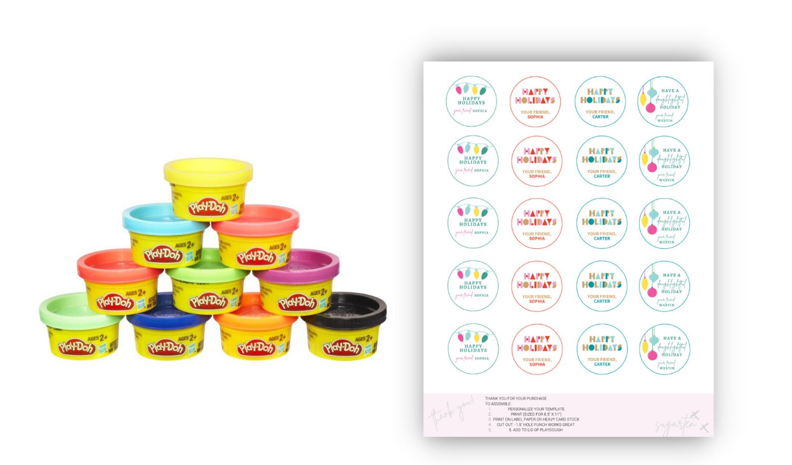 Play Doh Favor Tag Play Doh Tag Holidays Playdough Printable play-doh-favor-tag-play-doh-tag-holidays-playdough-printable