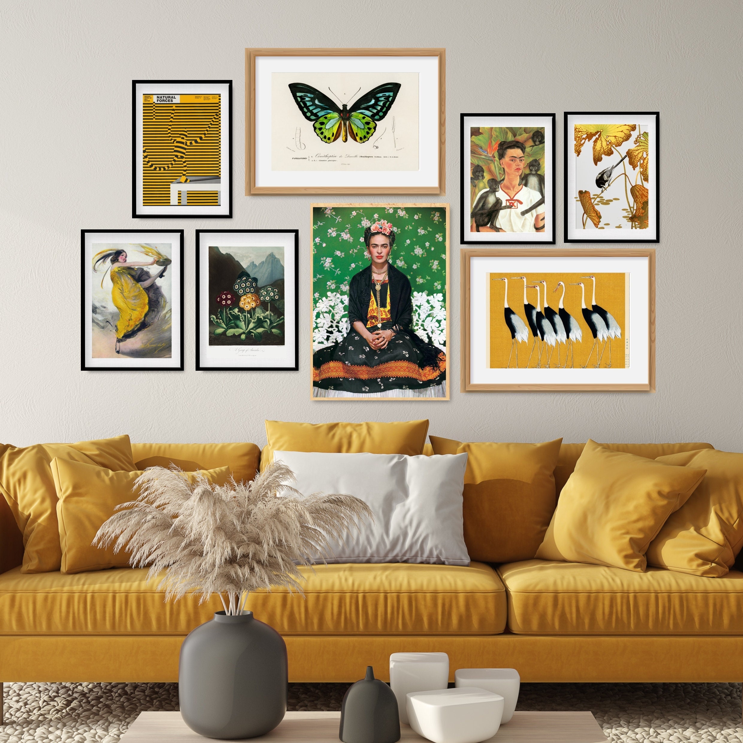Poster Frida Kahlo In The Sunlight – 30 X 40 Cm | Décoration Murale Colorée Et Haute Qualité - 8