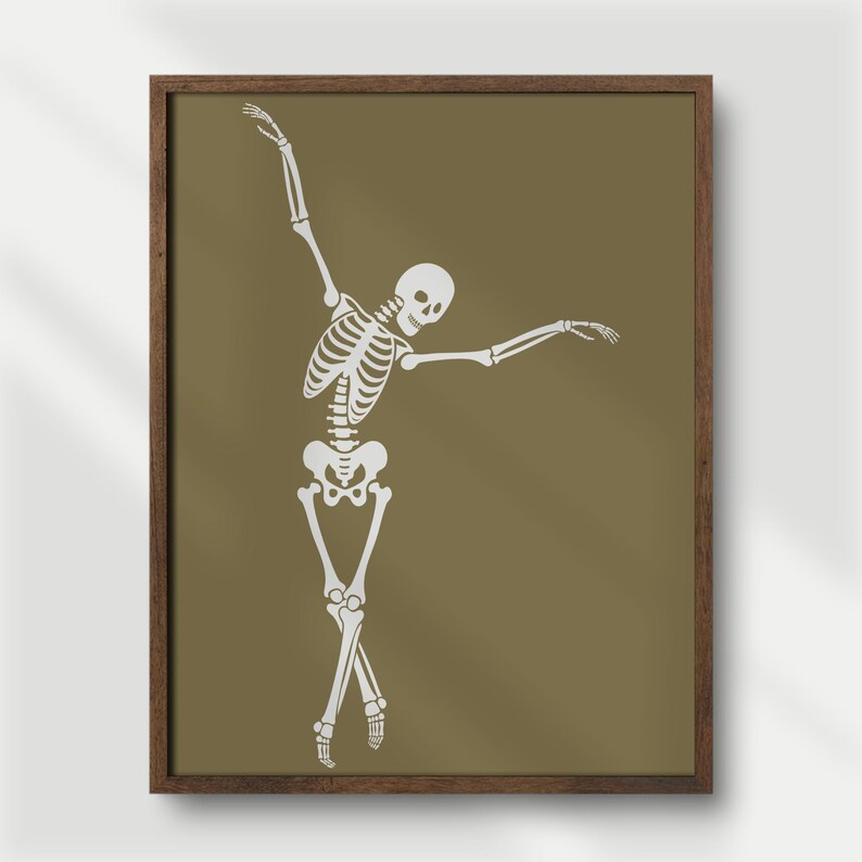 Halloween Gallery Wall Set of 14 Prints DIGITAL, Spooky Posters, Witchy Wall Decor image 6