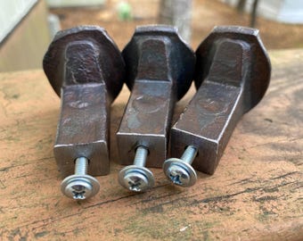 Rustic Railroad Spike Cabinet knob, drawer pull, cupboard handle, coat hook, rustic coat hook, kitchen, bathroom, universal hook and knobs