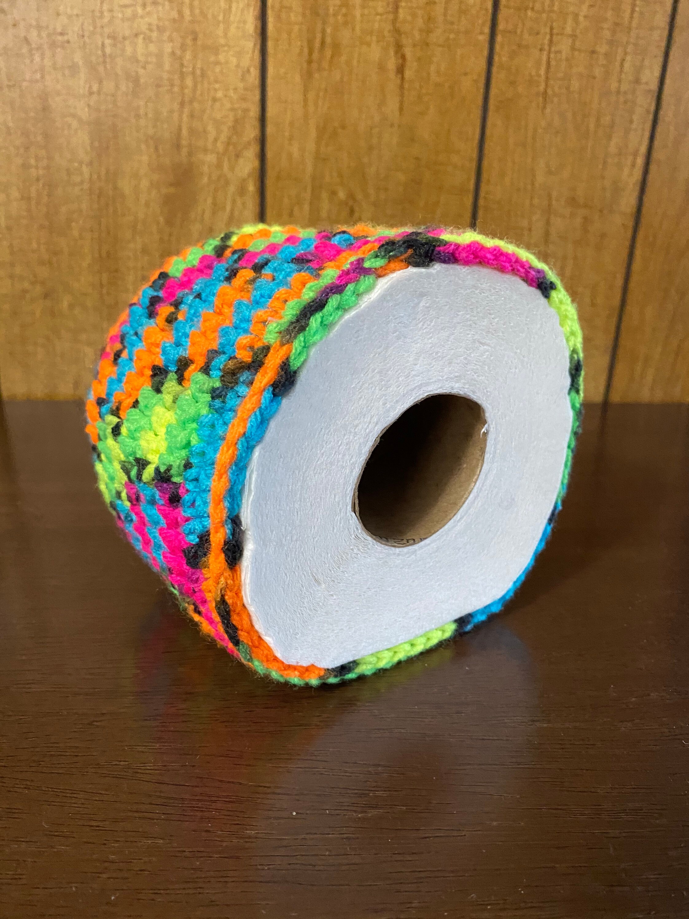 Toilet Paper Cozy Toilet Paper Storage Double Roll Cover Etsy