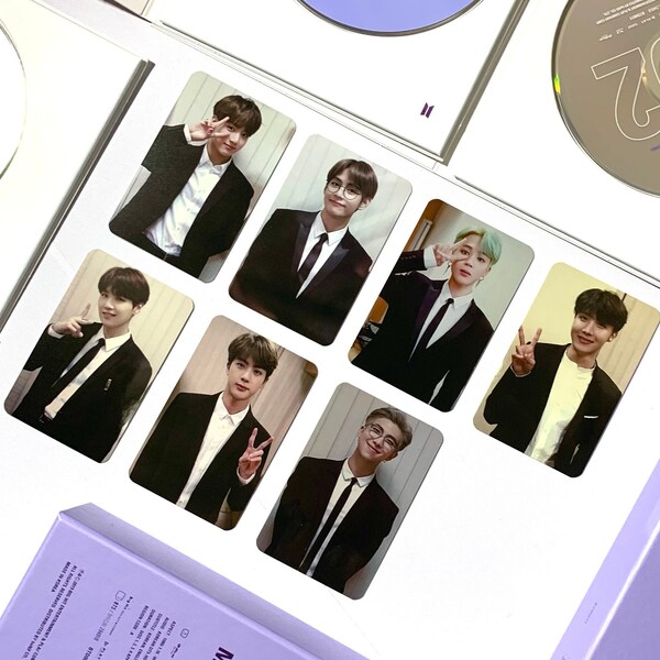 bts memories 2018 dvd photocard