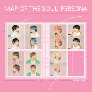 Bts Map of the Soul Persona Version 2 Photocard - Etsy Sweden