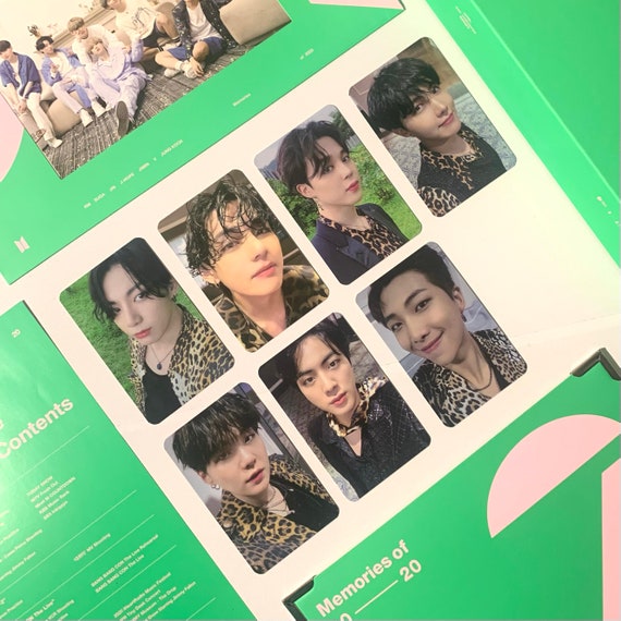 bts memories 2020 blu-ray photocard