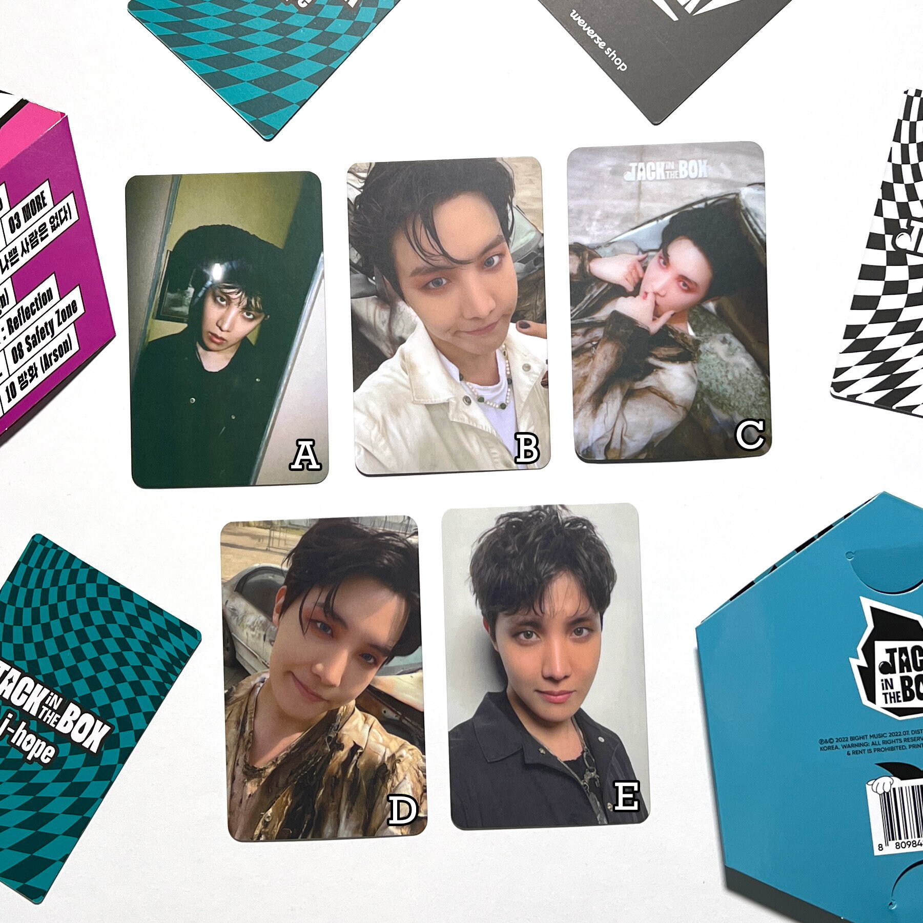 jhope トレカ jack in the box ホソク トレカ まとめ売り BTS J-HOPE 'Jack In The Box HOPE Edition' Weverse POB, Random