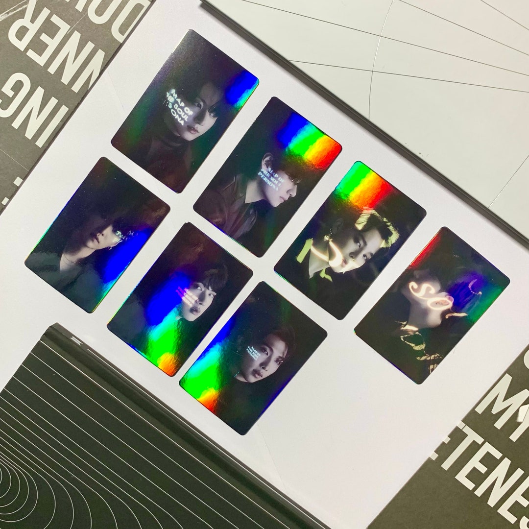 Bts Mots:one Concept Book Holo Photocard - Etsy