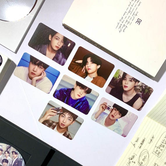 Bts Be Deluxe Horizontal Photocard - Etsy