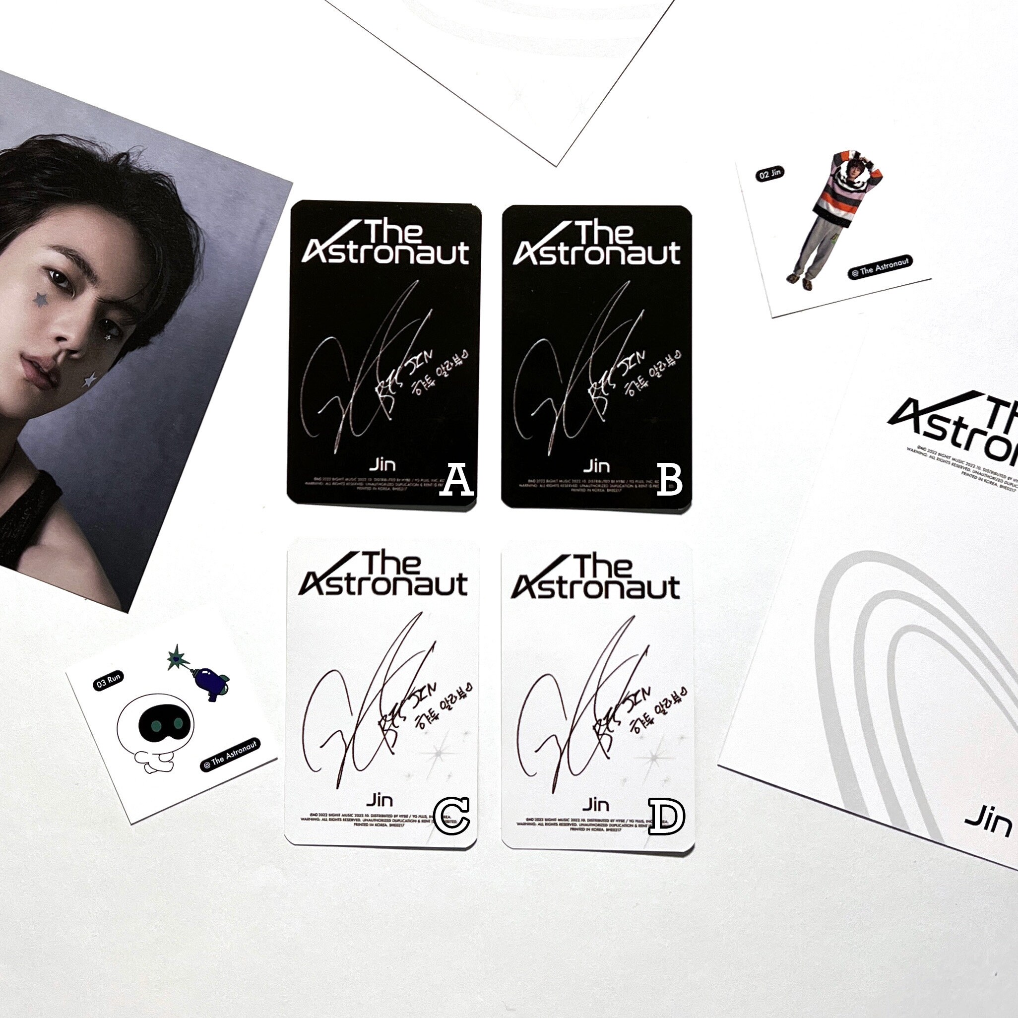 The Astronaut Jin Solo Album Photocard - Etsy