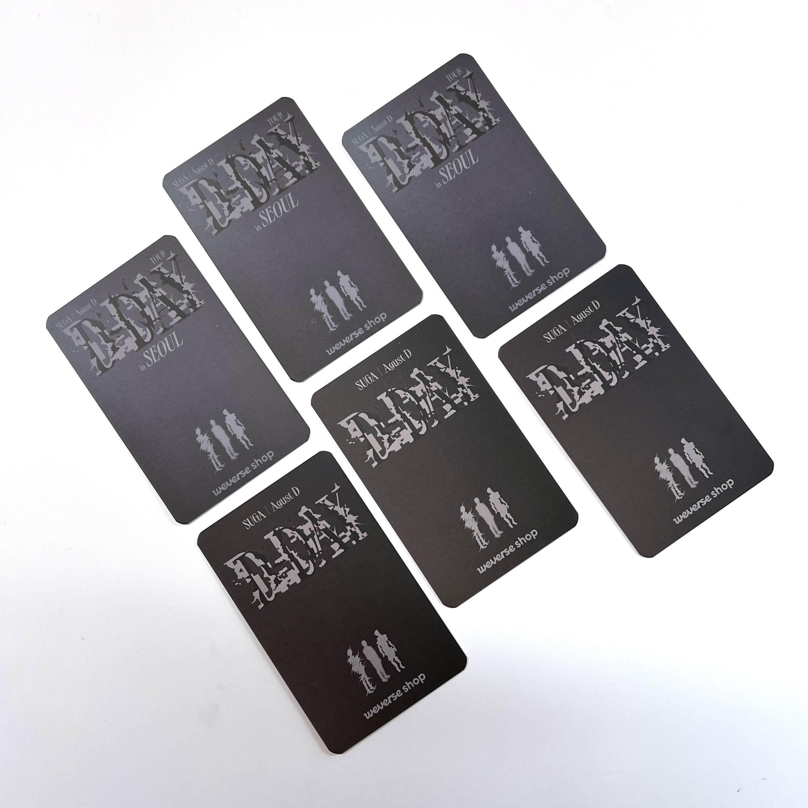 D DAY TOUR Suga Lucky Draw Photocard - Etsy