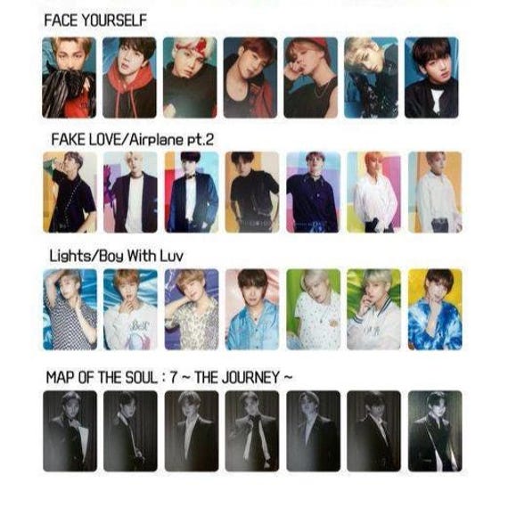 Bts the Best Member Set - Etsy