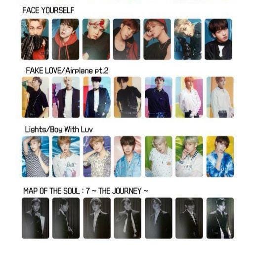 Bts the Best Member Set - Etsy