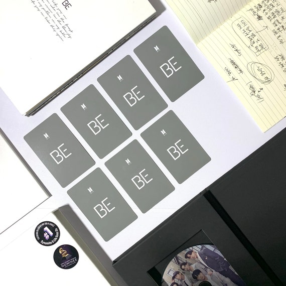 Bts Be Essential M2u Lucky Draw Photocard - Etsy