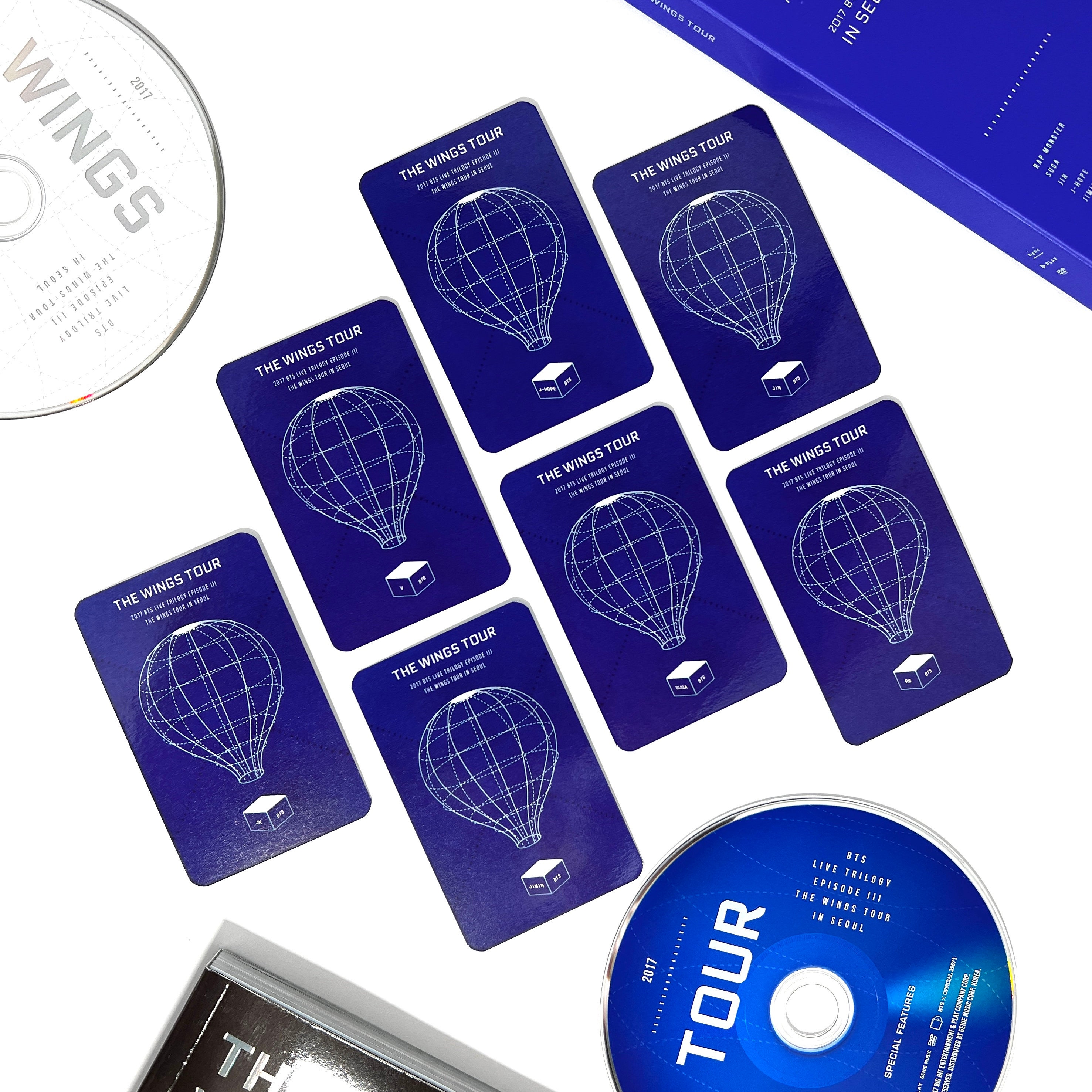 BTS WINGS DVD トレカ Bts Wings Dvd Photocard - Etsy