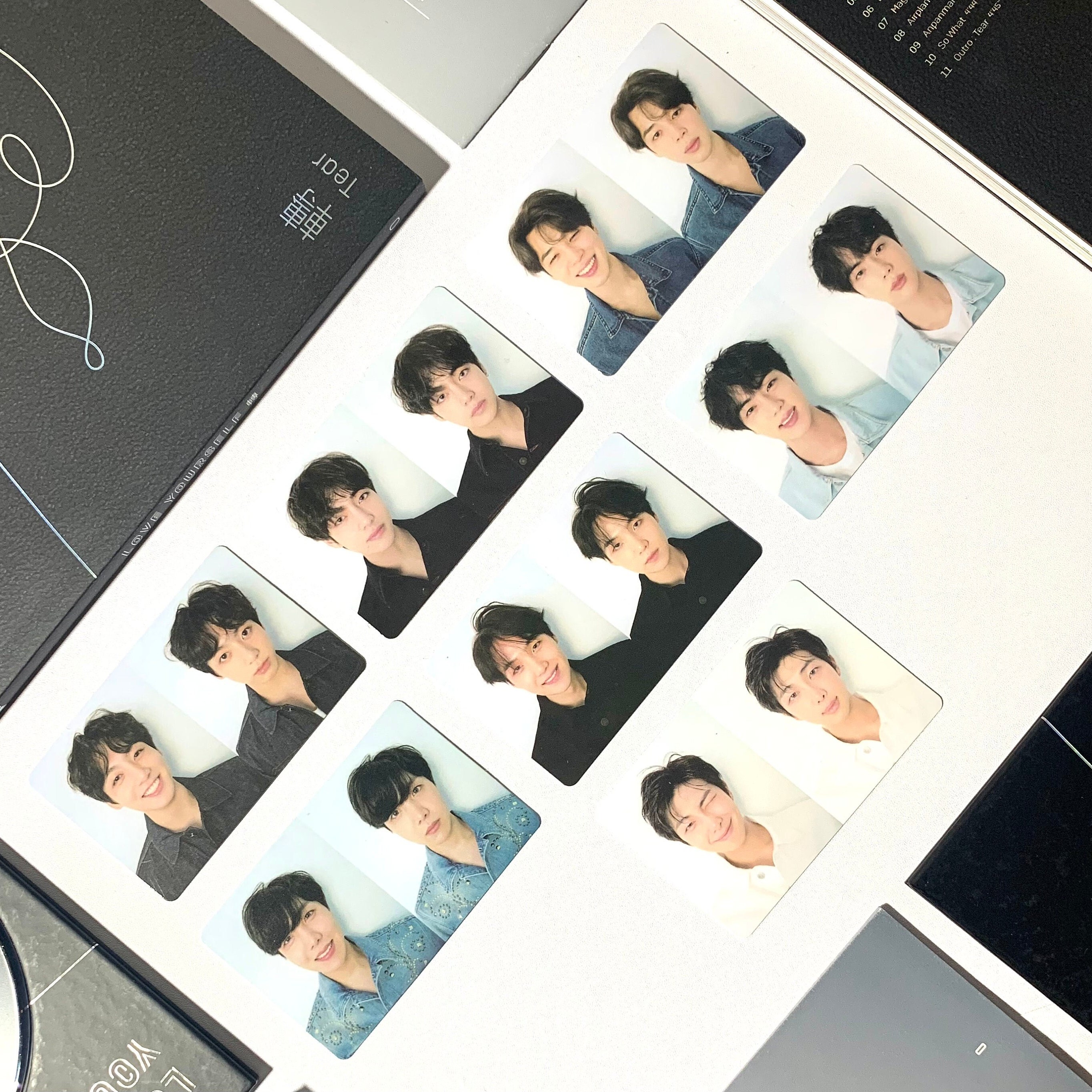 BTS LOVE  YOUR SELF Tear トレカ BTS - V taehyung LOVE YOURSELF Tear Trading Card O version