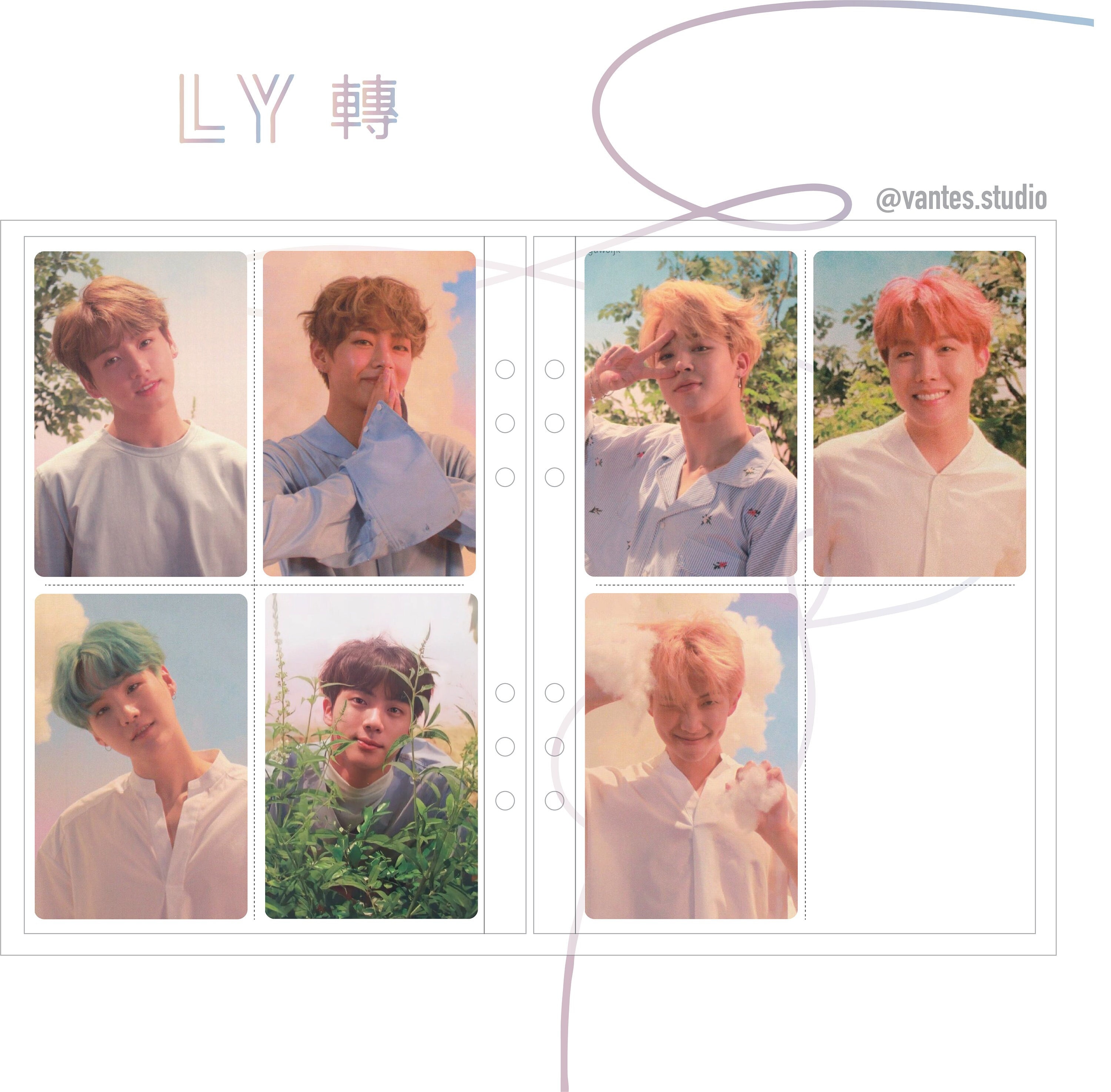 BTS Jin Love Yourself Her Version O Random Photocard PC Buy
