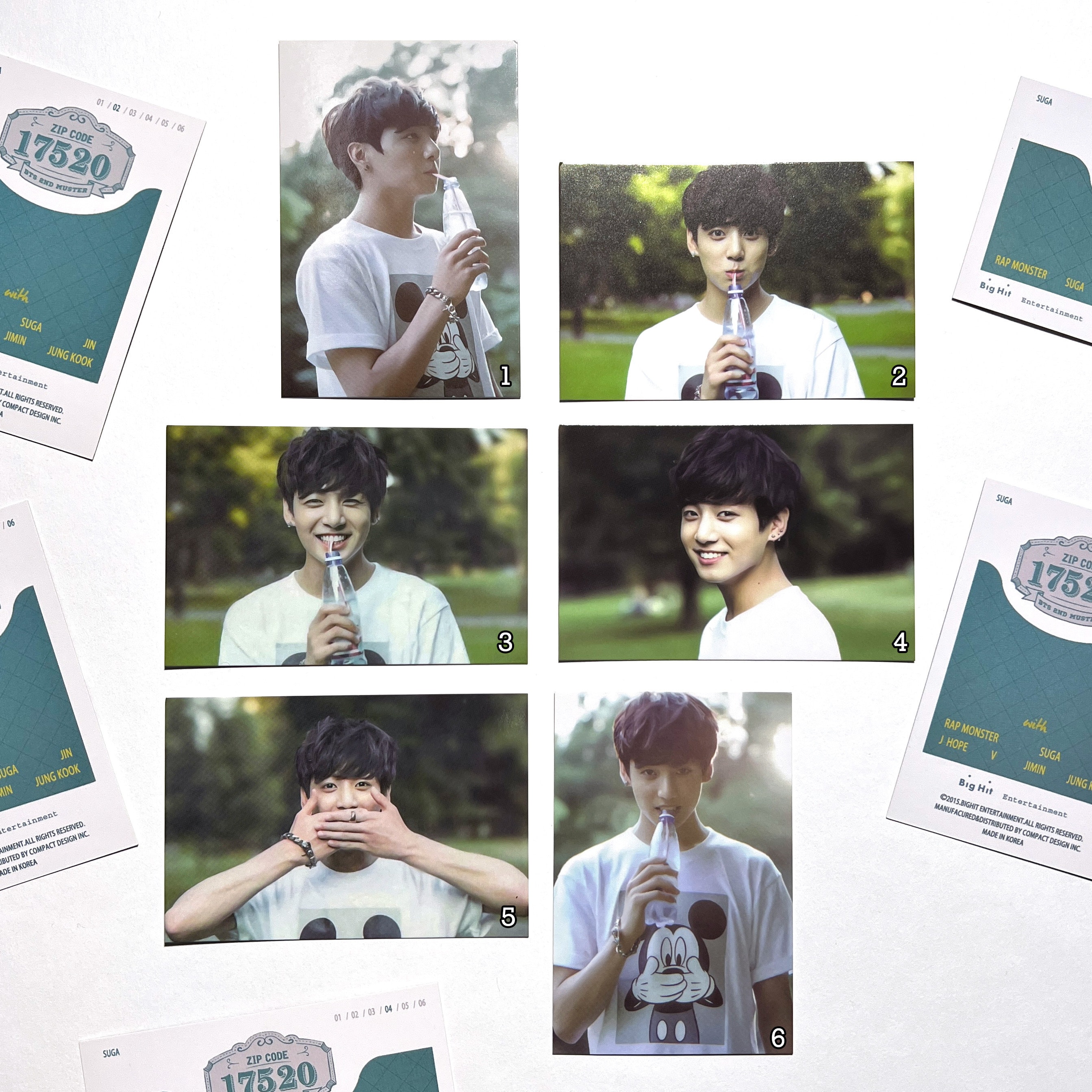 Bts 2 Muster Zip Code 17520 Jungkook Photocard - Etsy Bts 2 Muster Zip Code 17520 Jungkook Photocard - Etsy