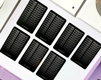 BTS バター ハイブ インサイト ミュージアム フォトカード - Etsy 日本