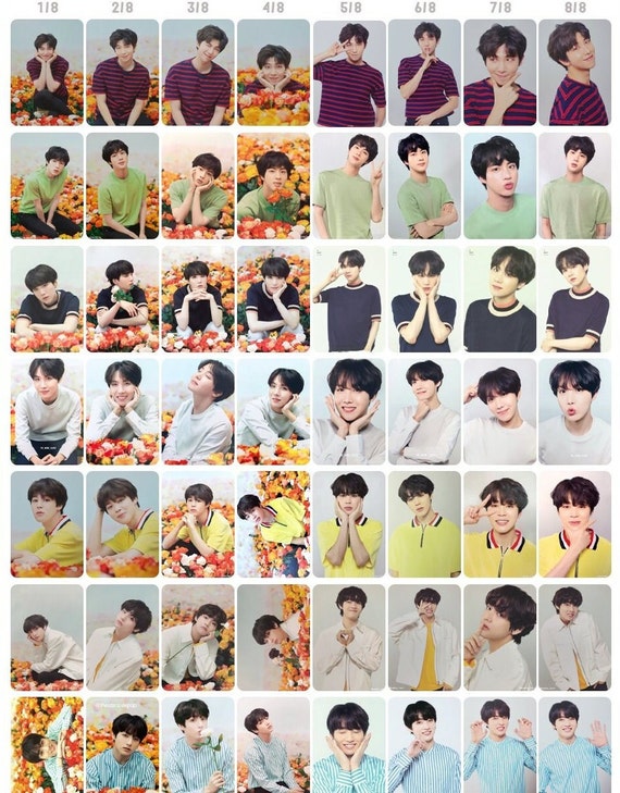 BTS World Tour Love Yourself Seoul Official Mini Photo Card