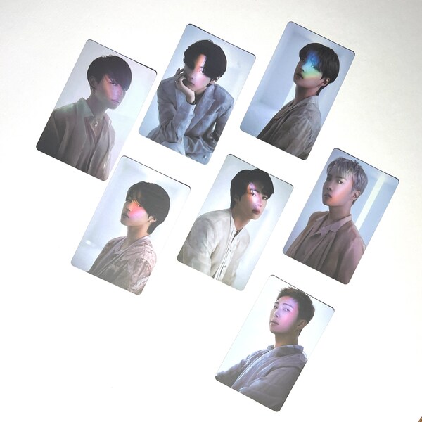 bts proof m2u lucky draw photocard