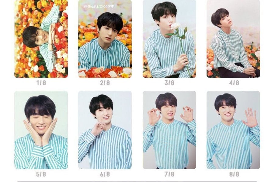BTS LYS Japan ミニフォト ユニット コンプリート BTS Love Yourself Mini Photocard Tour Japan - Etsy