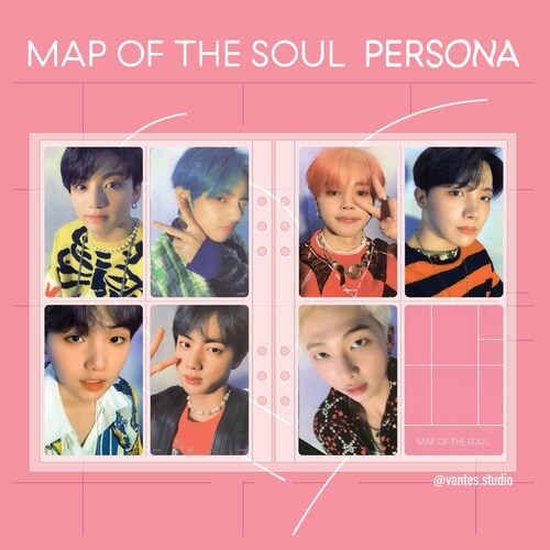 防弾少年団(BTS) - BTS MAP OF THE SOUL PERSONA 2 トレーディングカード BTS] MAP OF THE SOUL : PERSONA / Ver.2 / Official Photocard