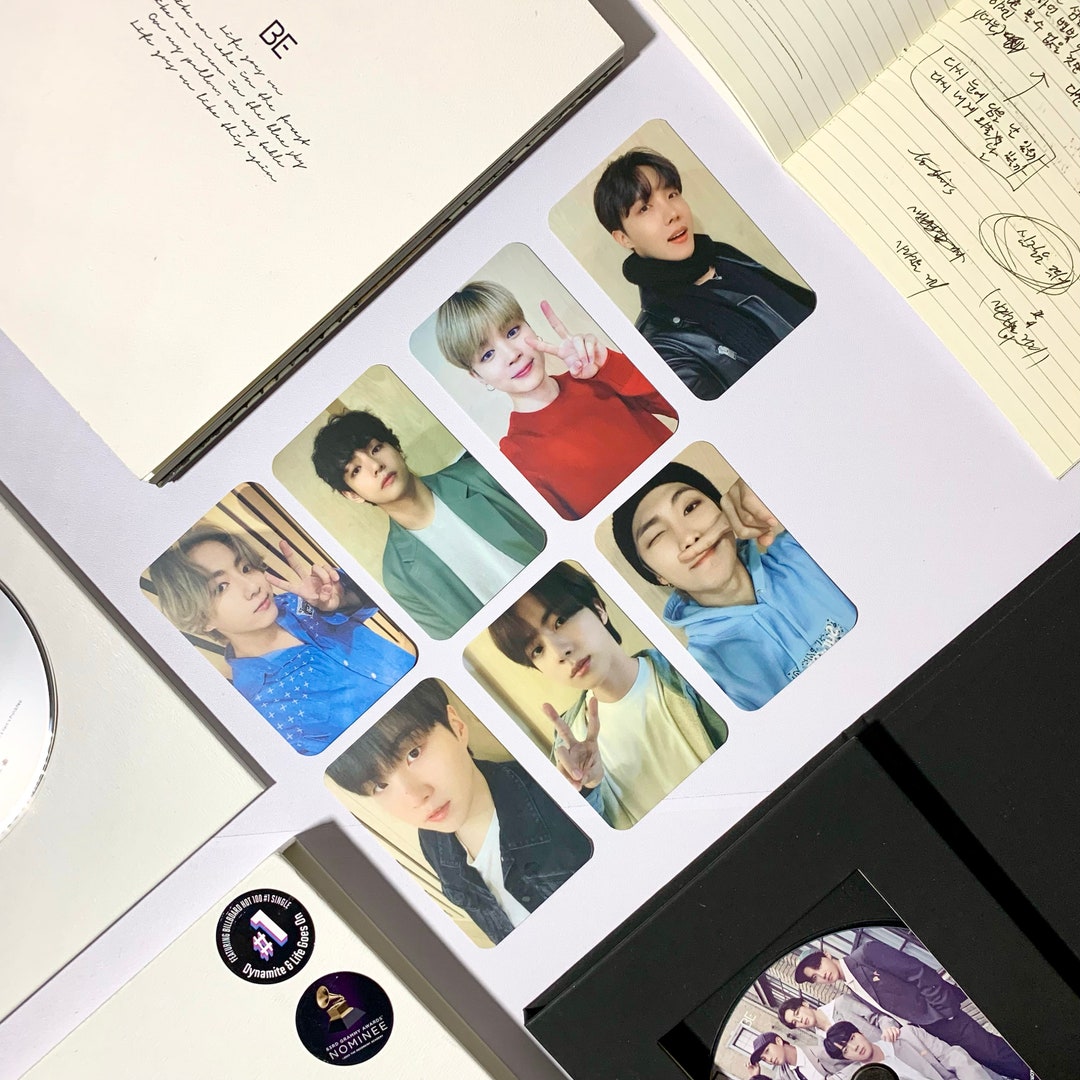 BTS BE ラキドロ BTS BE PC Deluxe Lucky Draw Japan Fanclub Heart Hologram