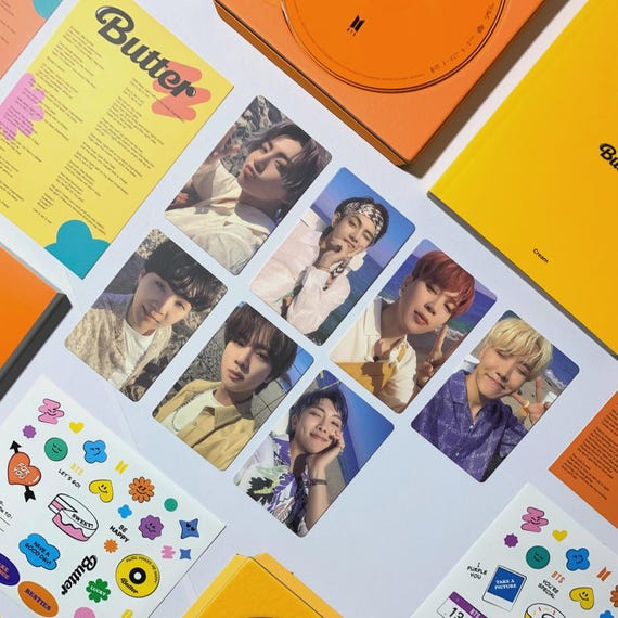 BTS butter トレカ Bts Butter Photocard - Etsy